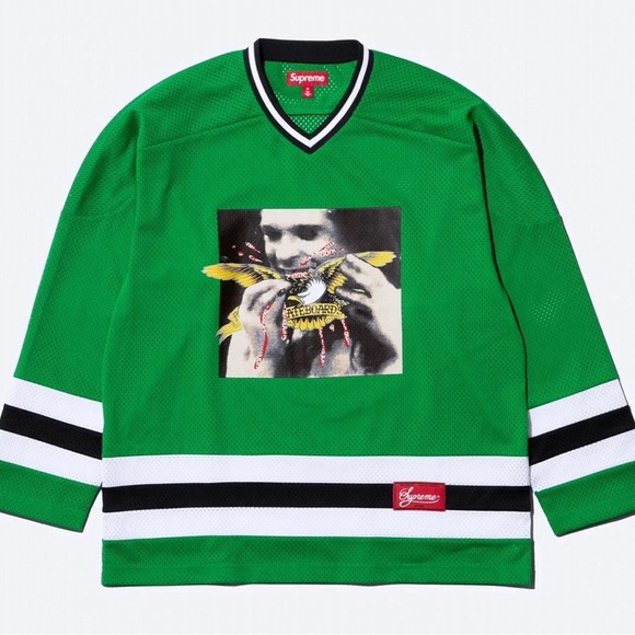 Supreme Other - Supreme ANTIHERO Ozzy Hockey Jersey Size Large Shirt Pullover‎ new size L